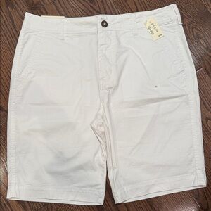 Classic White Men's Shorts